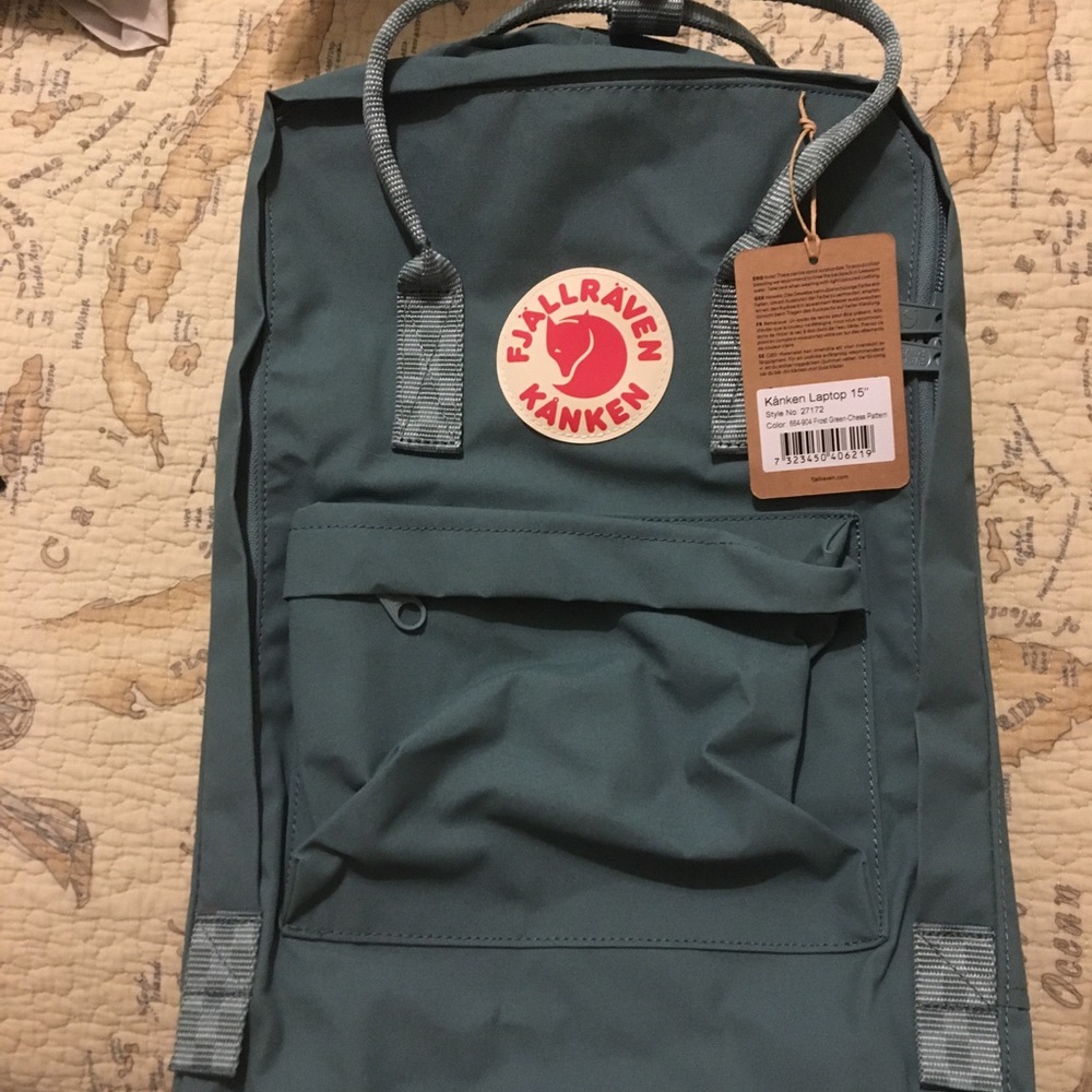 NWT Fjallraven Kanken 15 inch Laptop Backpack
